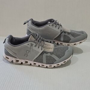 On Cloud 5 Running Terry Women's Gray Athletic Sneakers Size 9.5